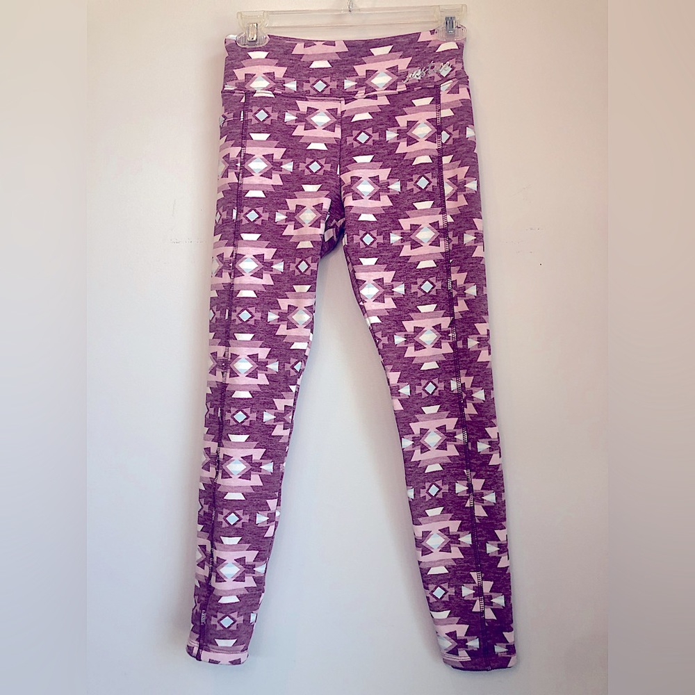 Justice Fleece Lined Leggings Size 12